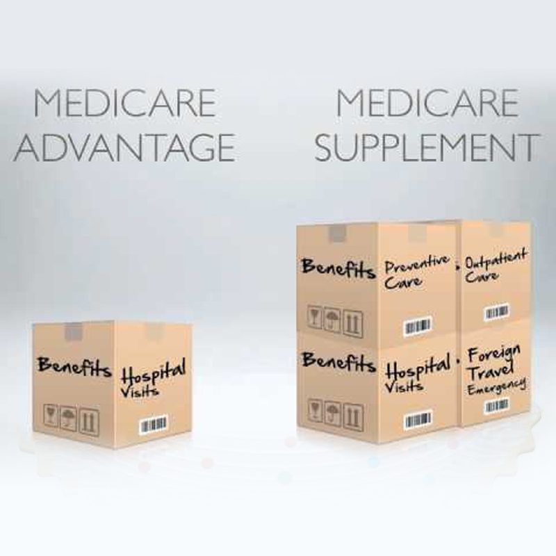 medicare supp vs medicare advantage 1